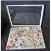 Image 1 : Multiple Character Pins Euro Disney w/ Pinback AAAAAA 012  in Display Case 16"L