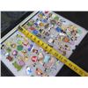 Image 13 : Multiple Character Pins Euro Disney w/ Pinback AAAAAA 001  in Display Case 16"L