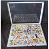 Image 1 : Multiple Character Pins Euro Disney w/ Pinback AAAAAA 001  in Display Case 16"L
