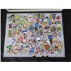 Image 2 : Multiple Character Pins Euro Disney w/ Pinback AAAAAA 001  in Display Case 16"L
