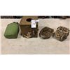 Image 1 : FISHING DECOR - TISSUE BOX COVER, PEN / TOOTHBRUSH HOLDER, TRAY