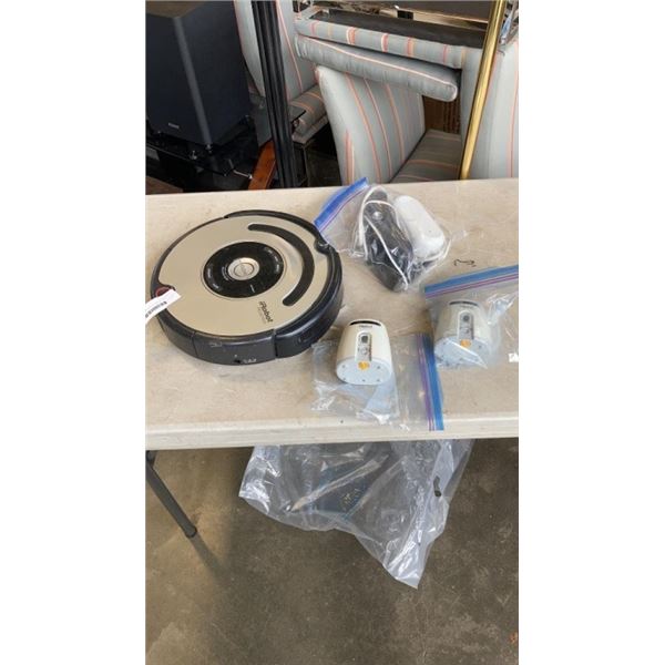 IROBOT ROOMBA WITH CHARGER AND STAIR SENSORS