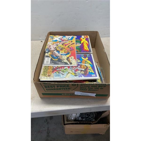 BOX OF 100 COLLECTIBLE COMICS