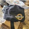 Image 4 : BOX OF NEW WHITE SPOT CHEF HATS, APRONS AND APPARELL