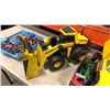 Image 2 : TONKA TRUCK, LOADER AND TOY CARS