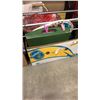 Image 2 : 3 BOXES OF KITCHEN ITEMS AND ARTIFICIAL PLANTS