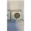 Image 4 : 3 VINTAGE CANADIAN SILVER EDWARD VII QUARTERS - 1905-1907 .925 SILVER