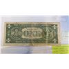 Image 8 : 2 USA BILLS - 1957 $1 BILL, 1953 $2 BILL, AND 1 1986 CANADIAN BILL
