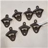 Image 1 : 6 CAST IRON OPEN HERE BOTTLE OPENERS