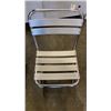 Image 2 : 2 ALUMINUM FOLDING CHAIRS