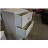 Image 8 : 4 DRAWER WHITE CHEST OF DRAWERS AMD WHITE CORNER ENDTABLE