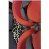 Image 9 : 2 AS NEW HOME ELEGANCE RED SWIVEL BARSTOOLS - RETAIL $249 EACH