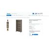Image 2 : Bush Furniture Somerset 5 Shelf Bookcase in Ash Grey - Engineered Wood Retail $614