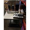 Image 1 : SEARS RE-1803 RECEIVER, SONY STEREO CASSETTE CORDER TC-118SD AND ALTEC LANSING SPEAKER AND SUB SET A