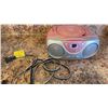 Image 3 : OLD SUITCASE WITH COMPACT DISC PLAYER AND CORD - WORKING