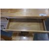 Image 6 : 4 DRAWER MAPLE DESK WITH CHAIR