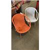 Image 1 : 2 MID CENTURY WICKER CHAIRS