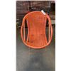 Image 2 : 2 MID CENTURY WICKER CHAIRS