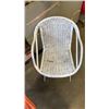 Image 3 : 2 MID CENTURY WICKER CHAIRS