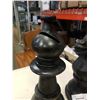 Image 4 : KNIGHT AND BISHOP CHESS FIGURES 17 AND 18 INCHES TALL