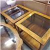 Image 3 : 3PC THOMASVILLE COFFEE AND END TABLE SET