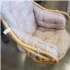 Image 2 : RATTAN SWIVEL CHAIR