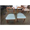 Image 1 : 2 ANTIQUE WOOD FRAMED CHAIRS