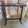 Image 2 : AS NEW TRESANTI BLACK ELECTRIC  ADJUSTABLE HEIGHT DESK WITH WIRELESS CHARGING PAD RETAIL $1299
