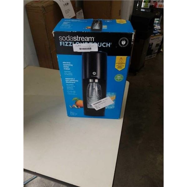 AS NEW SODA STREAM FIZZI ONE TOUCH SPARKLING WATER MAKER - CO2 BOTTLE NOT INCLUDED