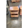 Image 2 : PAIR OF OAK 2 DRAWER NIGHTSTANDS