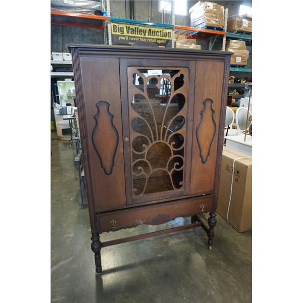 ANTIQUE DISPLAY CABINET