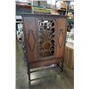 Image 1 : ANTIQUE DISPLAY CABINET