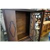 Image 2 : ANTIQUE DISPLAY CABINET