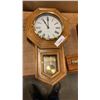 Image 2 : 2 WALL CLOCKS AND BRASS FIGURE