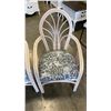 Image 3 : PAIR OF WICKER PATIO CHAIRS