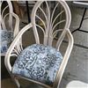 Image 7 : PAIR OF WICKER PATIO CHAIRS