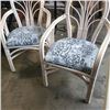 Image 9 : PAIR OF WICKER PATIO CHAIRS