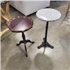 Image 1 : STONE TOP PARLOUR TABLE AND OTHER PARLOUR TABLE