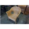 Image 1 : WICKER ARMCHAIR
