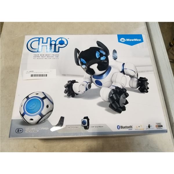 WOWEE CHIP ROBOTIC DOG - TESTED WORKING, RETAIL $169