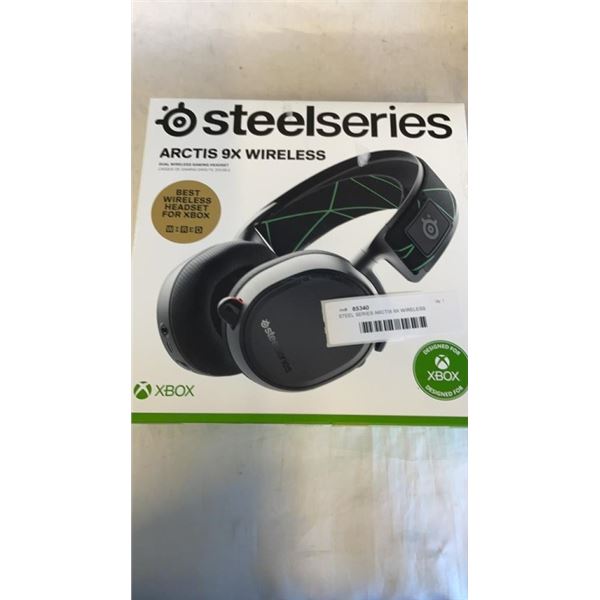 STEEL SERIES ARCTIS 9X WIRELESS GAMING HEADSET - TESTED WORKING, RETAIL $259