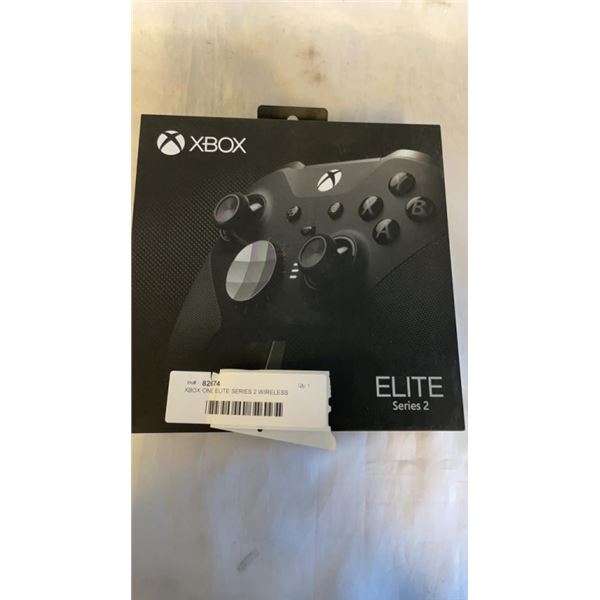 XBOX ONE ELITE SERIES 2 WIRELESS CONTROLLER - TESTED WORKING, RETAIL $229