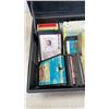 Image 2 : CASE OF 8 TRACKS, TAPES AND 8 TRACK TO TAPE CONVERTER - INCLUDES DEF LEPPARD, VINTAGE TECHNO AND RAP