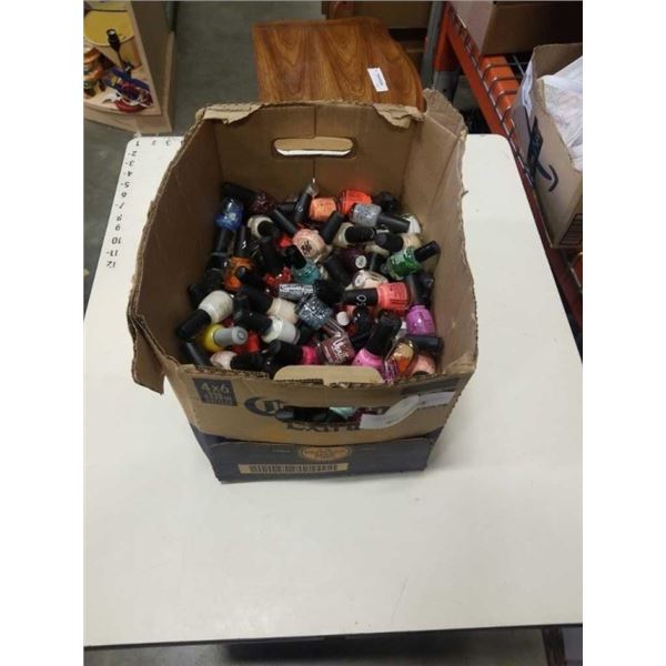 BOX OF NAIL POLISH