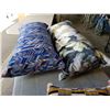 Image 7 : 4 DECORATIVE PILLOWS - APPROX 3 FOOT LONG