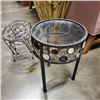 Image 2 : BRASS UMBRELLA STAND AND 4 PLANT STANDS