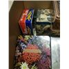 Image 4 : 2 BOXES OF WOOL, SEWING PATTERNS, SEWING ACCESSORIES, FABRIC, ETC
