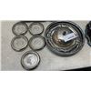 Image 2 : LOT OF SILVER PLATE SERVING TRAY, COASTERS, DISHES AND MORE