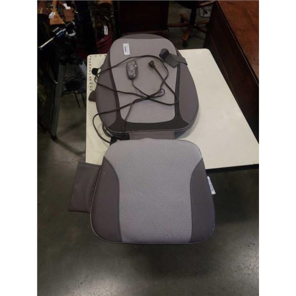 HOMEDICS MASSAGE CUSHION WITH HEAT