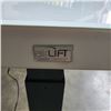 Image 2 : AS NEW SEVILLE CLASSICS AIRLIFT PRO WHITE ELECTRIC  ADJUSTABLE HEIGHT DESK RETAIL $899